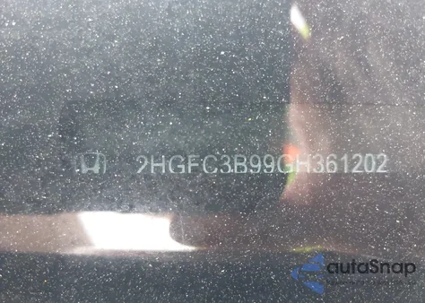 2016 Honda Civic Touring из США, поврежденный, VIN 2HGFC3B99GH361202